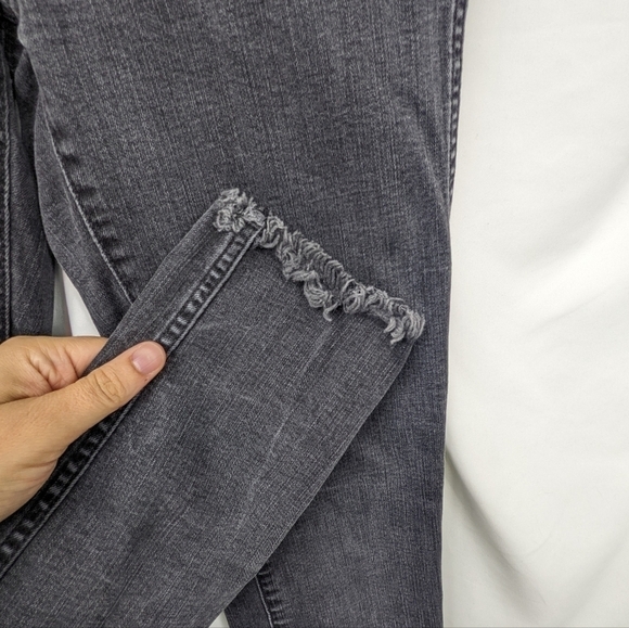 Madewell 10" High Rise Skinny Button Fly Jeans Sz 24 - Picture 5 of 11